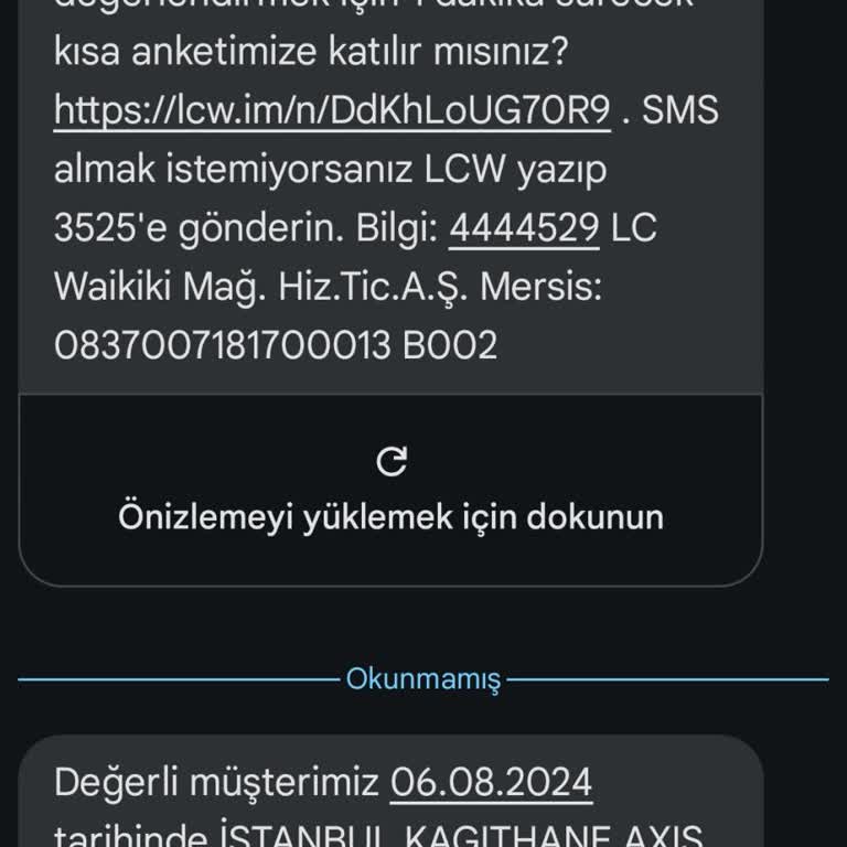 LC Waikiki Benim Adıma Alışveriş Yapılmış