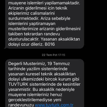 Tüvtürk Gecikme Zammı Ekstra Alması