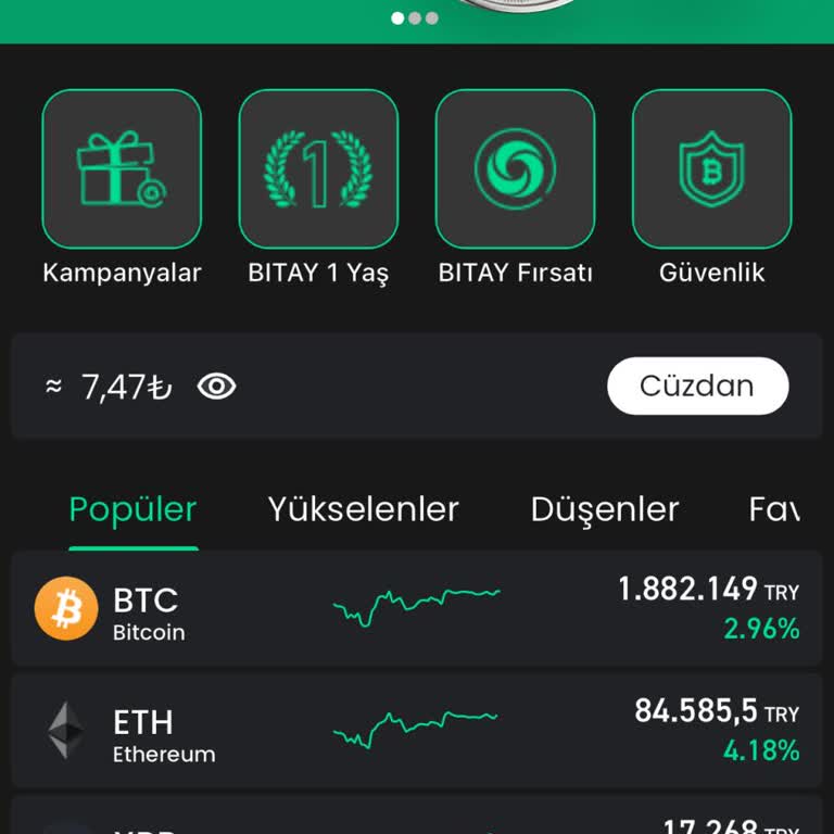 Bitay Hesabımdaki Siline Bakiye