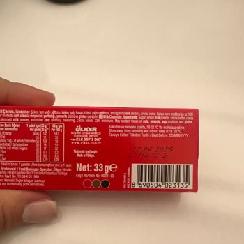 Ülker Çikolata Kapalı Pakette Kurtlanmış