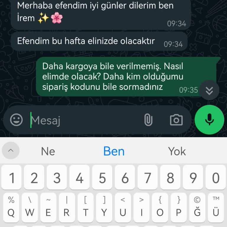 Moda Kokosh Siparişin Teslim Edilmemesi Ve İade Sorunu