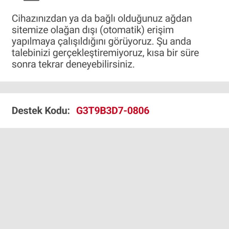 Sahibinden Giriş Hatası Çözümü