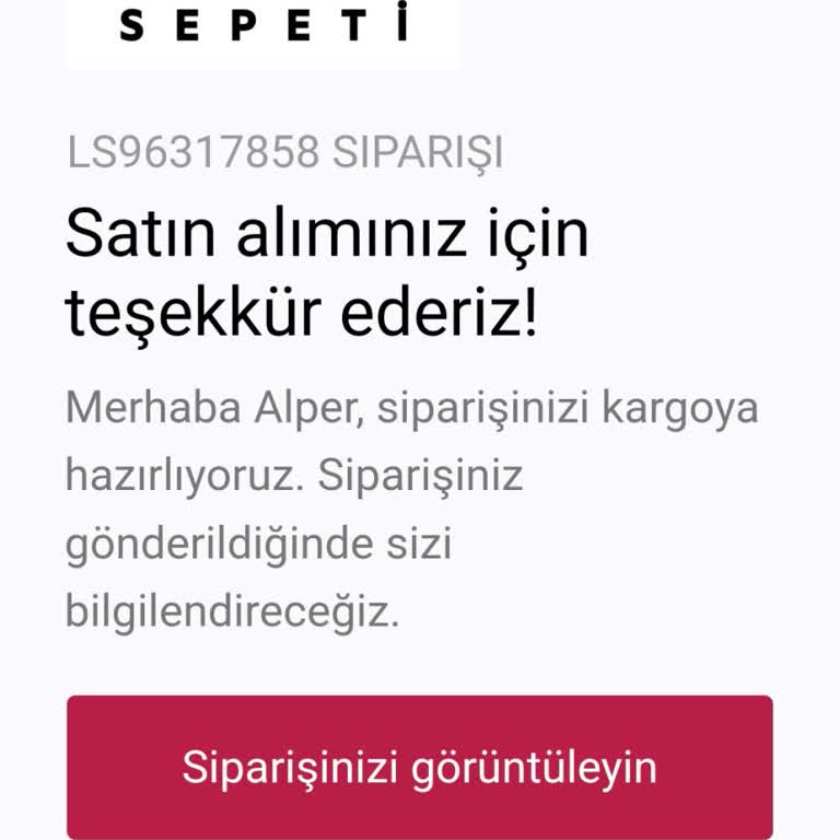 Lohusa Sepeti Ulaşılamıyor Dürüst Bir Firma Değil