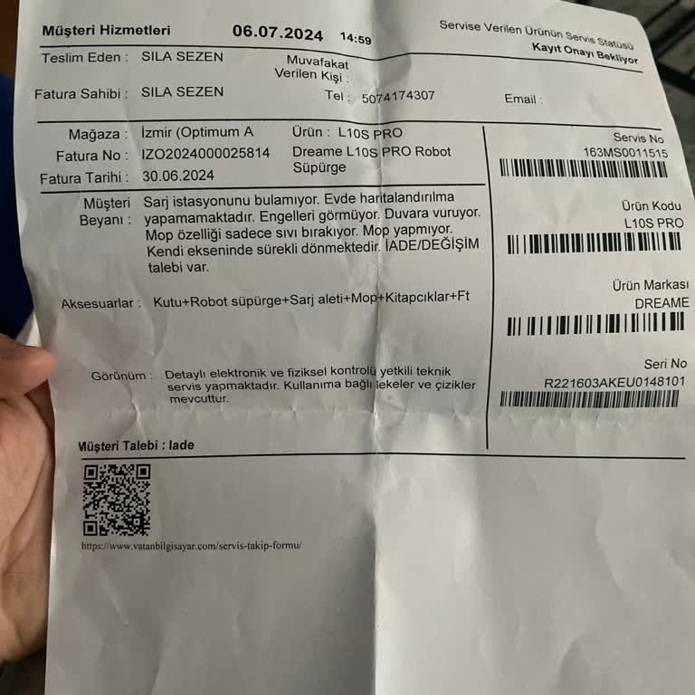 İzmir Optimum Vatan Bilgisayar Şikayeti