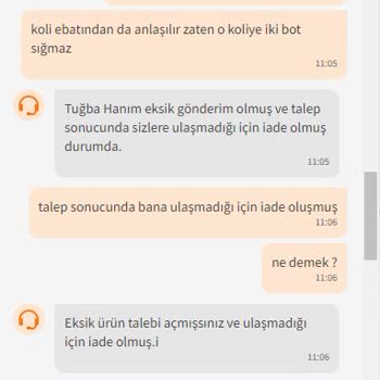 Oysho Eksik Ürün Gönderiyor