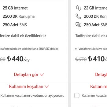 Vodafone Fatura Şoku: Uygun Tarifeler Sunulmazsa Hatlarımı Taşıyacağım