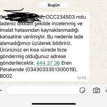 Lacoste Ürün Tüylenme Yaptı İade Kabul Edilmiyor.