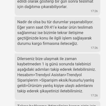 Trendyol Teslim Edilmemiş Klozet Yükseltici Ve Destek Ekibi Sorunu