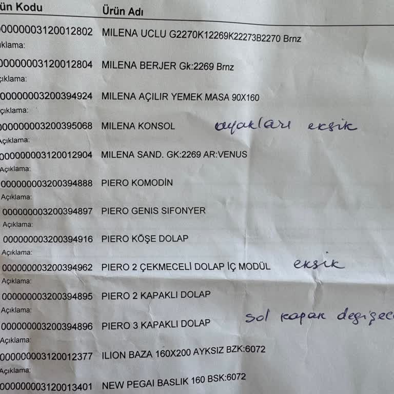 Doğtaş Mobilya Kurulum Günü Ve Eksikleri Tedarik Edememe Mağduriyeti