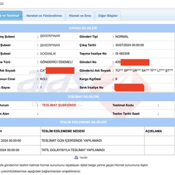 Decathlon Teslim Edilemeyen Ürün