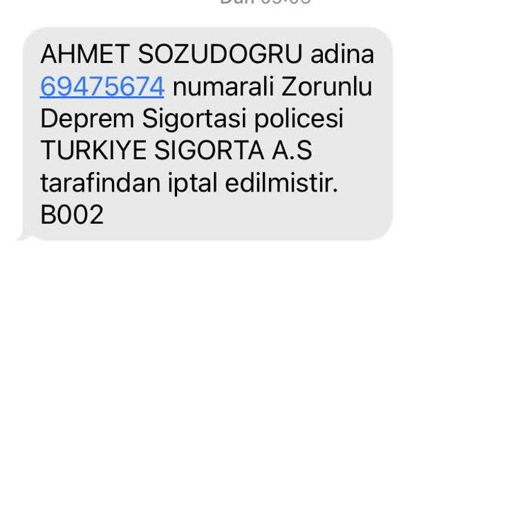 DASK Poliçesi İptal Sorunu Ve İletişim Karmaşası
