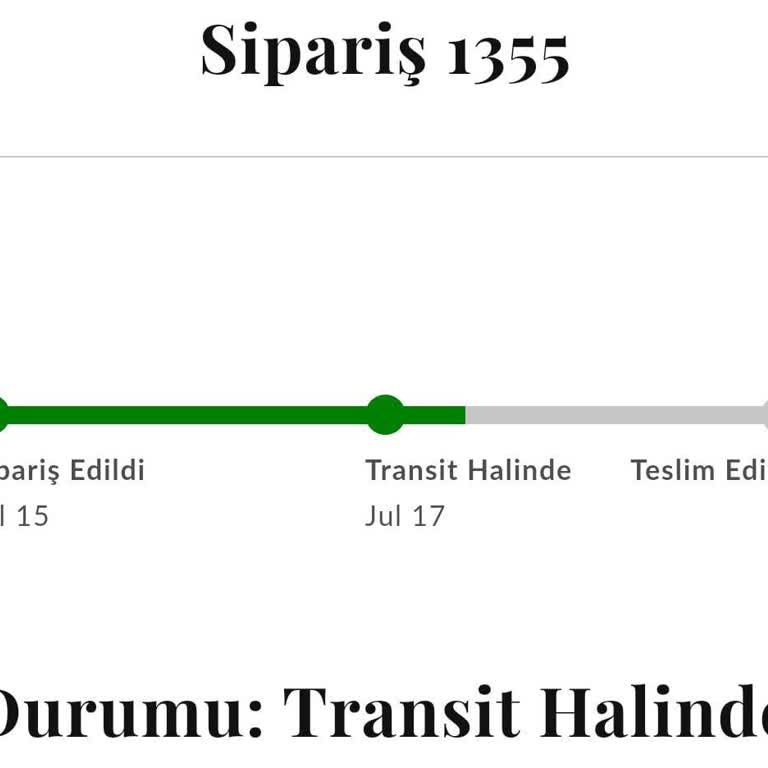 Modern Plak Sipariş Verdim Ama Ürün Hala Gelmedi