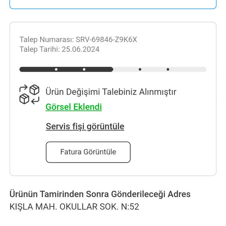 Arızalı Homend Ütü Ve Karaca Mağazası Değişim Sorunu