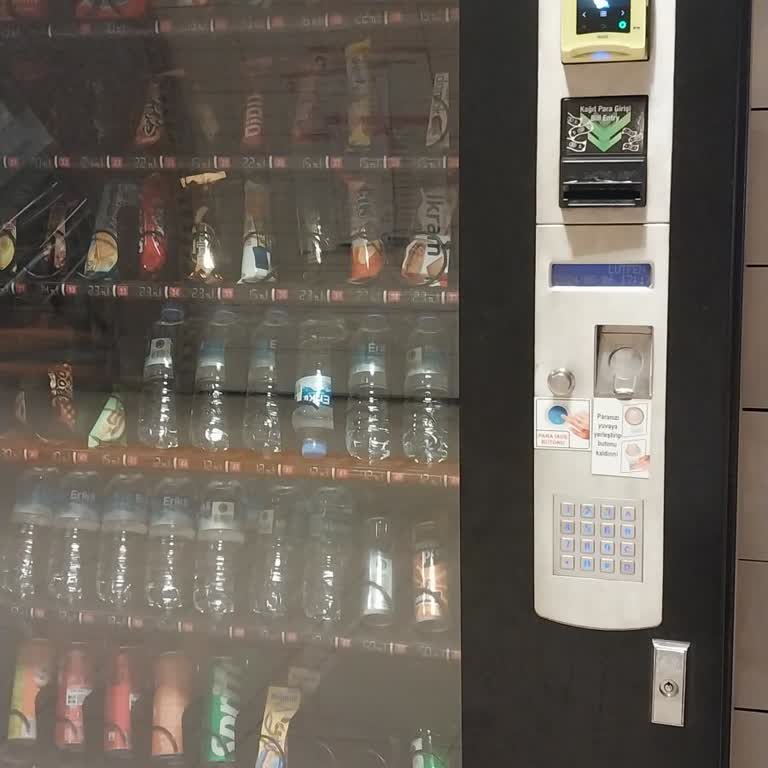 Metro İstanbul Kartal Yiyecek Otomatı Arıza