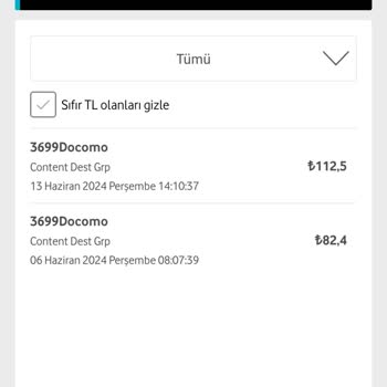 Vodafone Faturama Haksız Yansıtılan Üyelik Bedelleri
