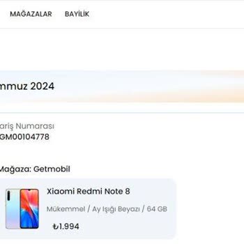 Getmobil Pişmanlıktır. Para İadem Yapılmıyor.