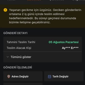 Trendyol Kargom 5 Gündür Transfer Merkezinde Ve Gelmiyor