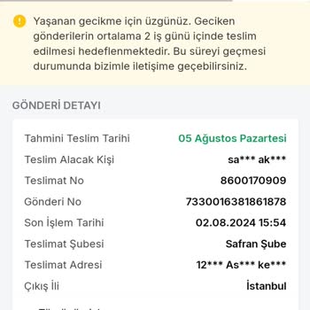 Trendyol Express Kargonun Nerede Olduğu Belli Değil