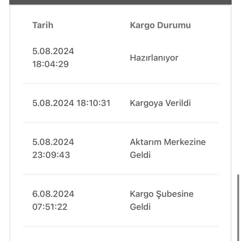 Birgündekargo Teslimat Yapmıyor
