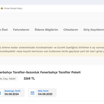 TOD Tv Tod Taraftar Paketi Satın Alımında İptal Edememe