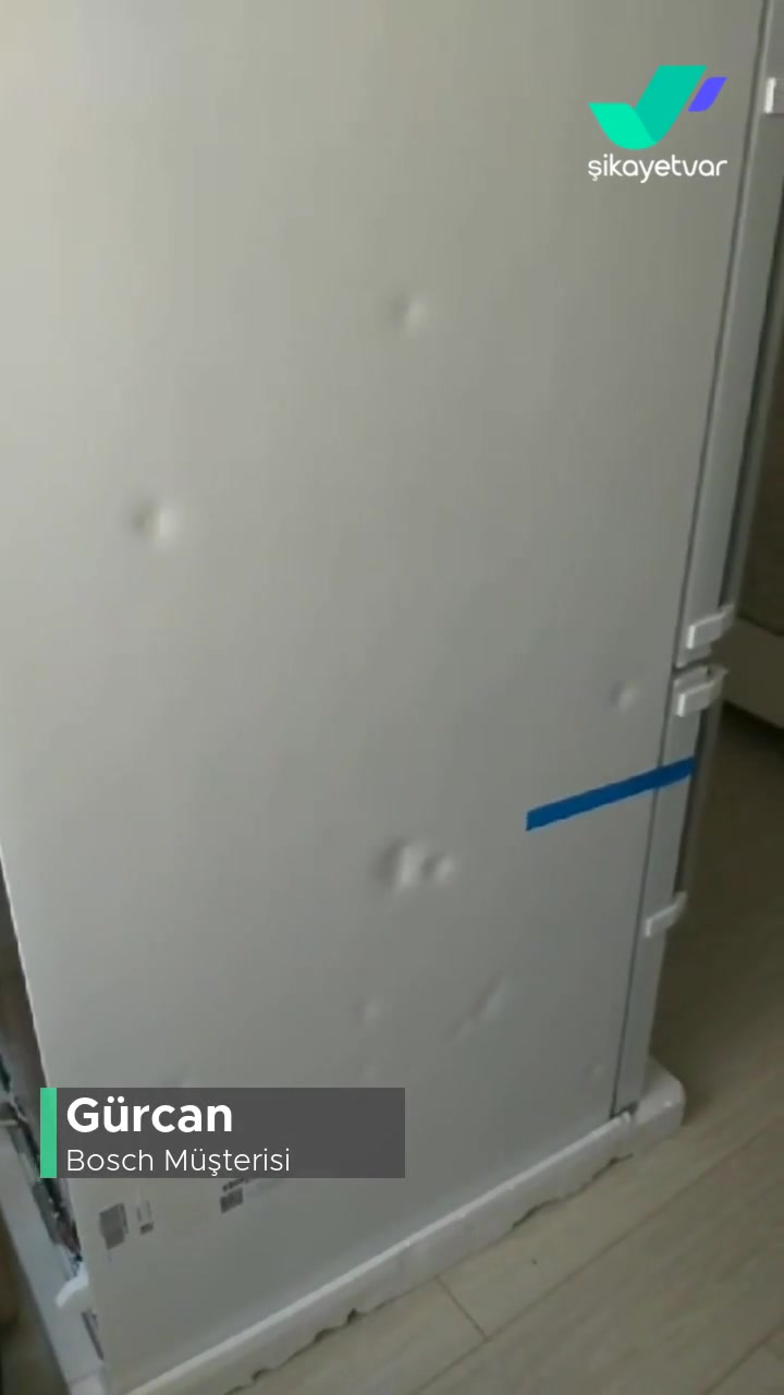 Bosch Buzdolabı Hasarlı Geldi, Değişim Yapılmıyor! videonun kapak resmi