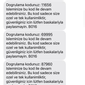 İşin Olsun Doğrulama Kodu Gelmesi