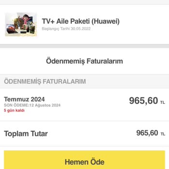 Turkcell Yanıltıcı Bilgilendirme İle Yüksek Fatura Şoku