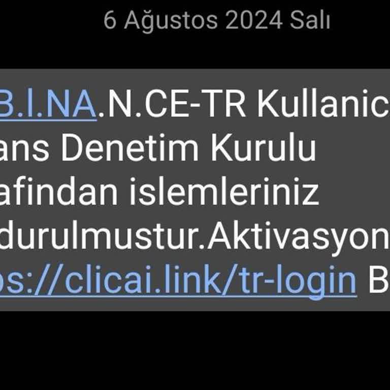Bahis Siteleri Adıyla Dolandırıcılık Finans Denetim Kurulu Mesajı