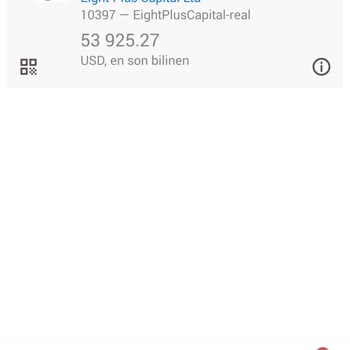 Eight Plus Capital Hesap Yok Ortada