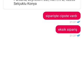 Yemeksepeti Eksik Ürün Geldi