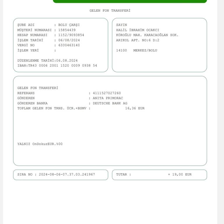 Garanti BBVA Asla Turkiye Bankasına Garantiye Para Yatırmam Artık Denedim Ve Gördüm