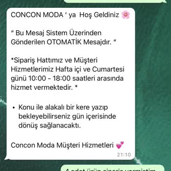 Concon Moda Mağdur Ediyor İletişim Problemi Var