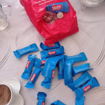 Nestle Boş Çikolata Paketi
