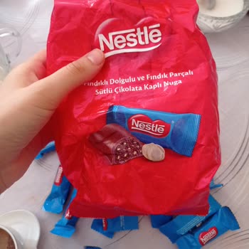 Nestle Boş Çikolata Paketi