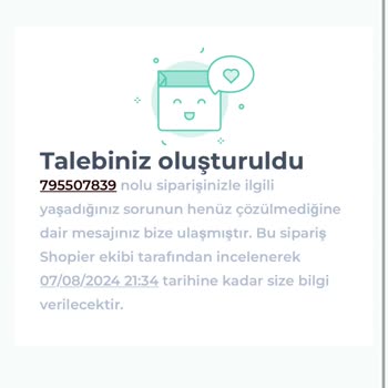 Shopier Geri Dönüş Yapmıyor/hercules Wearing Ürün Göndermiyor
