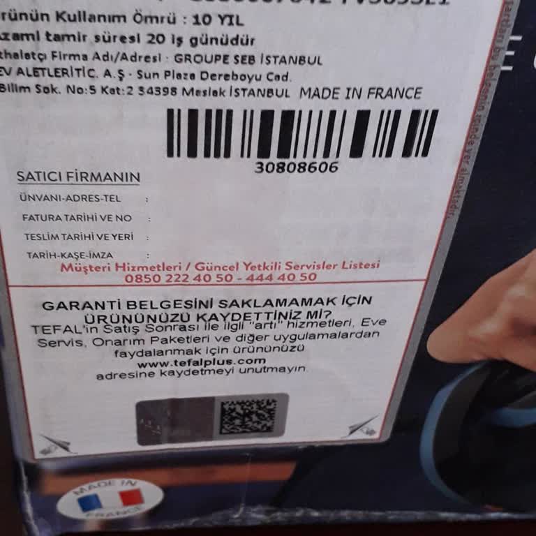 Tefal Ütüde Otomatik Kapanma