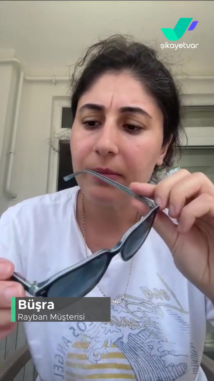 Rayban Gözlük Sıcakta Genişliyor, Gözümden Düşüyor! videonun kapak resmi