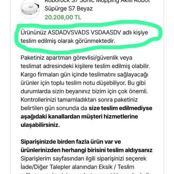 Aras Kargo Aras Sütçü İmam Şubesi Kargomu Teslim Etmedi Kaybetti