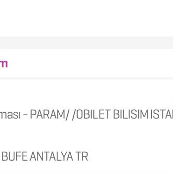 Obilet Parayı Aldı Bileti Vermedi