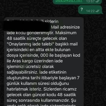 Stradivarius İade Kodu Sorunu Defalarca