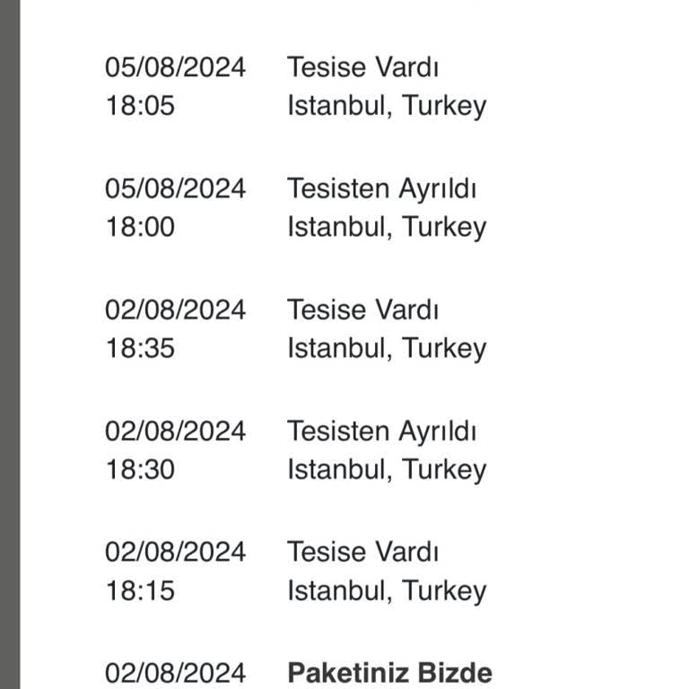 UPS Kargomu Dağıtıma Çıkarmıyor