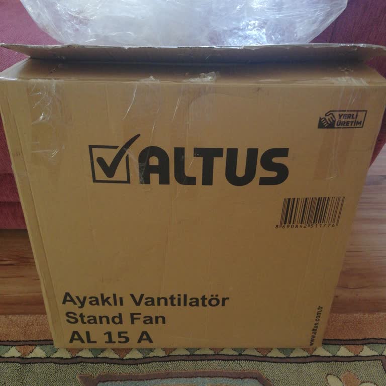 Trendyol Altus Marka Vantilatör Kusurlu Gönderildi.