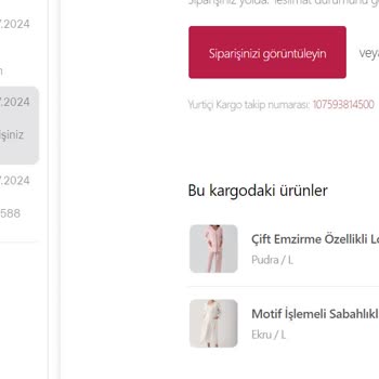 Lohusa Sepeti 1 Aydır Ulaşmayan Ürün! Muhatap Bulunmuyor.