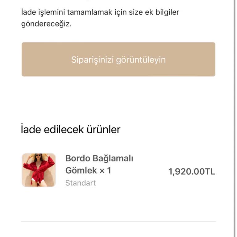 Tiny Brand Shop Tiny Offical İade Sıkıntısı