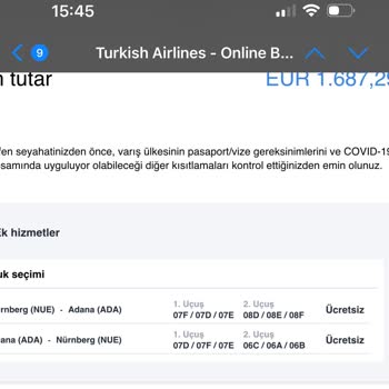 THY Koltuk Değişikliği Ve İlgisizlik Sorunu