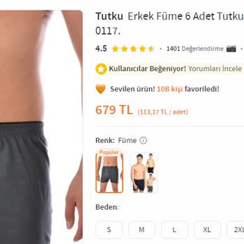 Trendyol İçten Mağazasında Haksız Kazanç İddiası