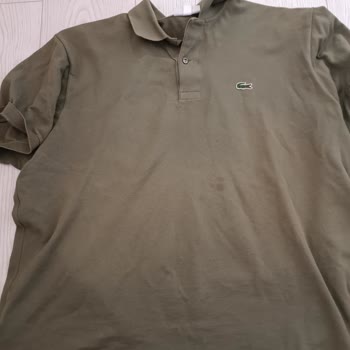 Lacosteden Aldığım T-shirt İki Ay İçinde Soldu