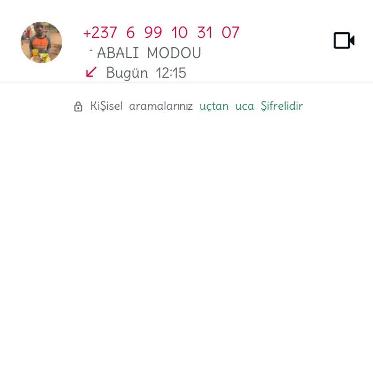 WhatsApp Görüntülü Arama Şikayet