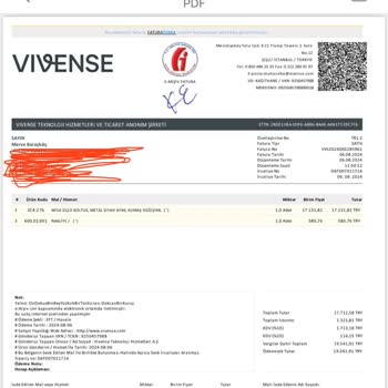 Vivense Koltuk Demiri Bozuk Ve Ezilmiş Geldi