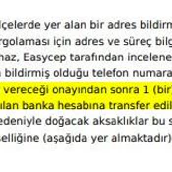 EasyCep Satın Aldığı Ürünün Parasını Ödemiyor